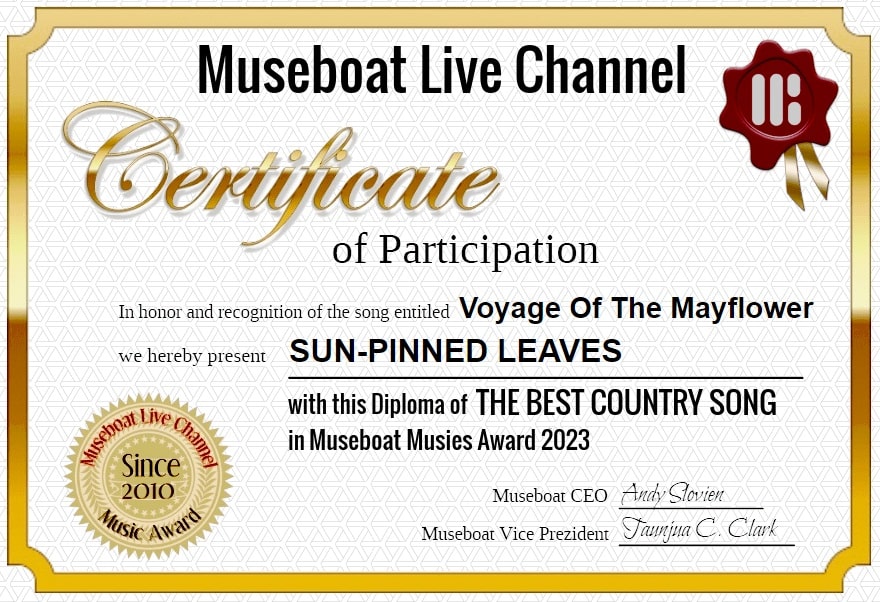 SUN-PINNED LEAVES on Museboat LIve